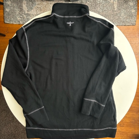 Untouched World New Zealand Men’s Sport Jacket Full Zip Merino Wool Black - Picture 7 of 10